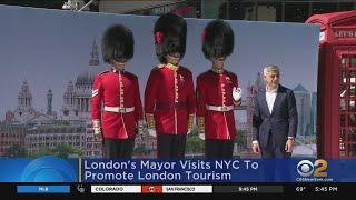 London mayor visits New York City