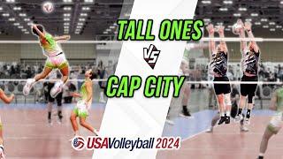 Cap City VB vs Tall Ones l USAV 2024 (Match 1 - Pool Play)