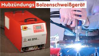 Hubzündung Bolzenschweißgerät AS 2210 Inverter Technologie - Arnhold Bolzenschweissen