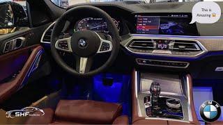 2020 BMW X6 m50d INTERIOR Review Ambient light - Shend Riza Cars