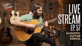 Acoustic Guitar Livestream at Eddie's Guitars | EP. 57