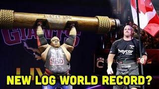 Will there be a NEW Log Lift World Record?