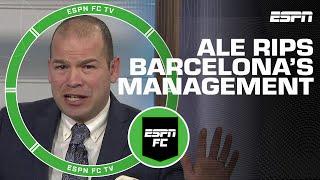 ‘GROSS MISMANAGEMENT’  Ale Moreno sounds off on Barcelona’s registration woes | ESPN FC