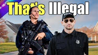 Tyrant HARASSES & Blocks man from recording possible ILLEGAL ACTIVITIES.