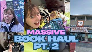 HUGE Book Haul Part 2 | Books a million | $1 Books | Manga