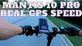 Kaabo Mantis 10 Pro 2021 real GPS Speed...