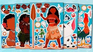 MOANA STICKER BOOK DECORATION | MOANA 2 FUN STICKER ACTIVITY