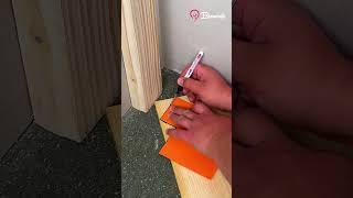 Wood corner cut #wood #corner #hack