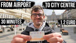 Fast & Cheap: From Prague Airport to the City Centre for just 1.2 EUR (2021 Honest Guide)