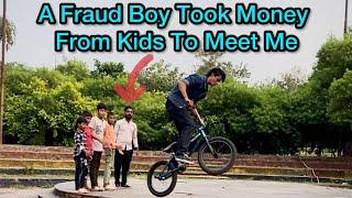 A Fruad Boy Took Money From Kids To Meet | Akram Rider | #shortfilm #bmx #concept #bmxindia