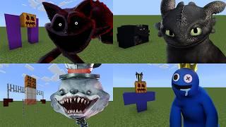 Minecraft PE Bedrock Addons Compilation (Poppy Playtime, HTTYD and more )