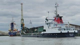 Out and afloat on the Swale,Medway and Thames during July and August 2018 (HD1080)