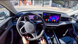 New Volkswagen Passat B9 Elegance 2024 [2.0 TDI SCR 150hp] |0-100| POV Test Drive #2020 Joe Black