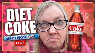 TINA'S DIET COKE & MENTOS EXPLOSION! 