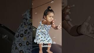 What a Cute Way | The Baby Talks | With Bubbles | Chinni Minni Sisters |#babygirl #trendingkids