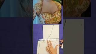neckline drafting idea | stiching ideas | useful tips and tricks | drafting ideas #ytshorts