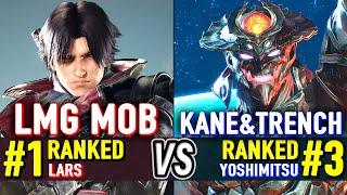 T8  LMG MOB (#1 Ranked Lars) vs KANE&TRENCH (#3 Ranked Yoshimitsu)  Tekken 8 High Level Gameplay