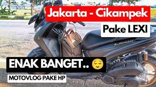 JAKARTA-CIKAMPEK PAKE YAMAHA LEXI ‼️ ENAK BANGET CUYY..