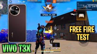 Vivo T3x Free fire Gaming Test | Vivo T3x Free fire Gameplay | Speed Gamers ff