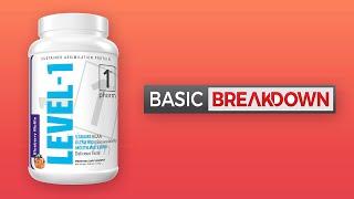 Ice Cream Sandwich Protein Powder?! 1st Phorm Level-1 Basic Breakdown