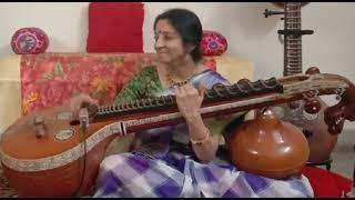 HecharikaGa Ra Ra... (Yadukula Kambhoji, Jhampe, Thyagaraja) by Rajyashree Josyer Shrikanth on Veena