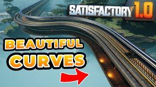 How To Make BEAUTIFUL Curves In Satisfactory 1.0