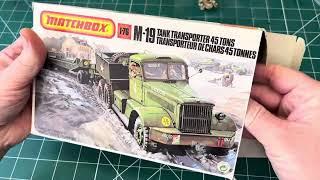 Matchbox Models 1/76 scale M-19 Tank Transporter, an overview