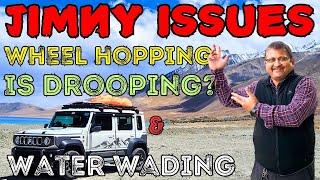 JIMNY PROBLEM WHEEL HOP, TILTED & WATER WADING ISSUES EXPOSED! #jimny