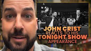 We Made it to The Tonight Show! John Crist reacts to his Jimmy Fallon appearance