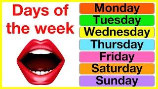 Days of the week | Pronunciation lesson | British English