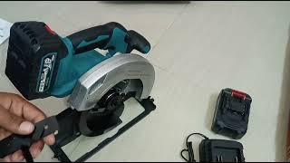 KROST 7" Cordless 37V Brushless Motor Circular Saw ll Unboxing  #krost #cordlesstools