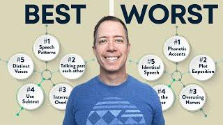 Best and Worst Dialogue Writing Tips, RANKED