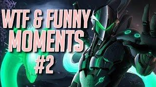 WTF & Funny Moments #2 - Overwatch