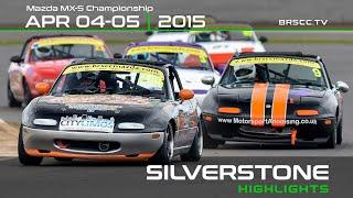 2015 BRSCC Mazda MX-5 Championship - Silverstone Rnd 1 & 2