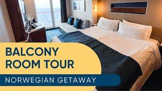 Norwegian Getaway Balcony Stateroom Tour | Cabin 13208 BA Stateroom NCL Getaway