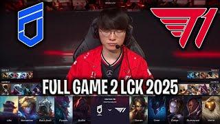 T1 BEST GAME IN LCK? - DNF vs T1 GAME 2 LCK SPRING 2025 W8D4 | DN FREECS vs T1 G2 LCK 2025