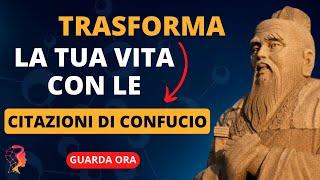 IL POTERE DELLE PAROLE: LE CITAZIONI FAMOSE DI CONFUCIO CHE HANNO CAMBIATO IL MONDO!