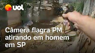 Câmera corporal flagra PM disparando ao menos 10 vezes contra homem em São Paulo; veja vídeo