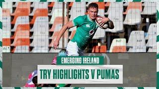 Try Time: Emerging Ireland Score Six Tries In Opening Victory Over Pumas