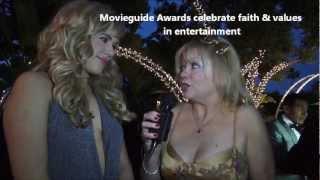 WWE Diva CJ Perry (Banshee) at Movieguide Awards! My Cyndi's Secrets! Shhhh!