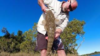 Coffs Harbour Winter Fishing, Bonville Creek, Jew, Flathead, Tailor.