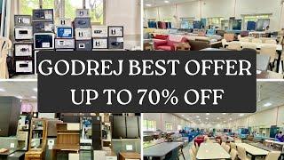 GODREJ BEST OFFER UP TO 70 % OFF ALMIRA BED TABLE LOCKERS DINING TABLE￼ godrej Almira NEW DESIGNS