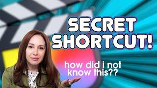 Secret Final Cut Shortcut | How did I not know this?!