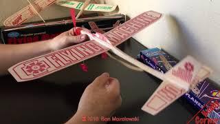 HOW TO build rubber-powered FLYING MACHINE.