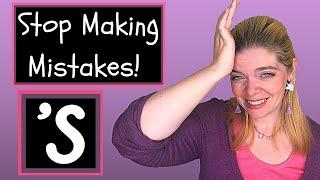 ’S and S’ : How to Use Apostrophe S in English Writing!  ️