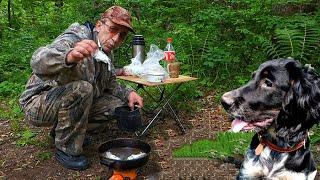 This fish cannot be taken home! Fishing on a mountain trout river.