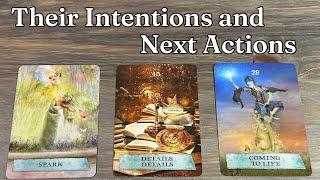 ️‍️ Their Intentions and Next Actions Towards You! PICK A CARD Love Tarot Reading *Timeless