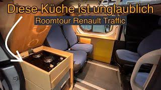 Diese Campervan Küche kann ALLES - Roomtour Renault Traffic