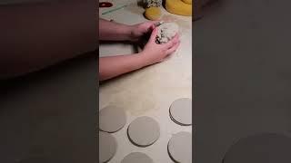 making spoon rest pt. 1 #ceramics #pottery #clay #art #passion #entrepreneur #entertainment