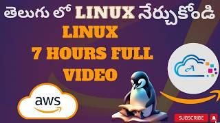 Linux Full Course in Telugu : 7 hours full video